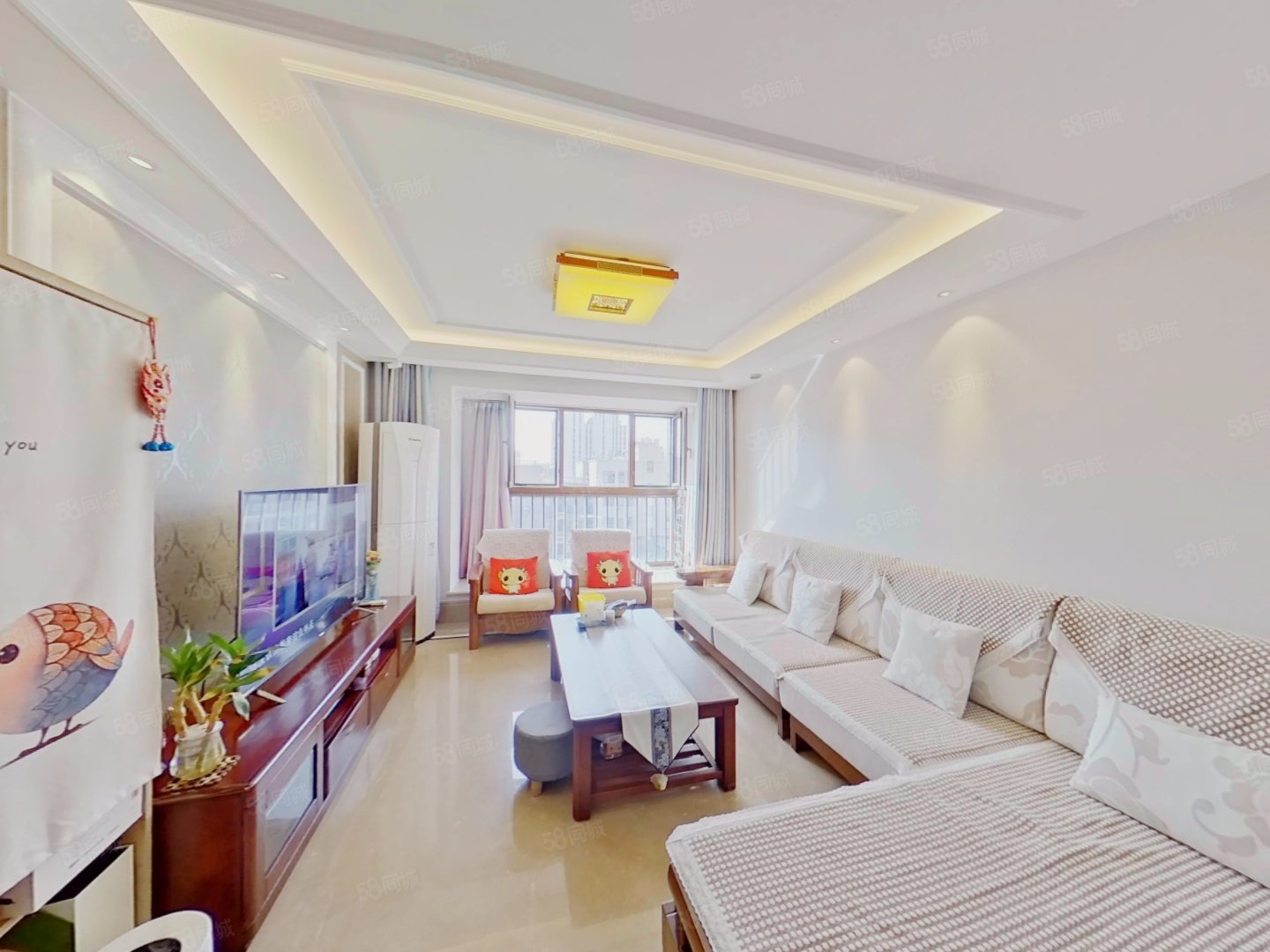 金域東郡3室2廳2衛(wèi)91.81㎡南北470萬