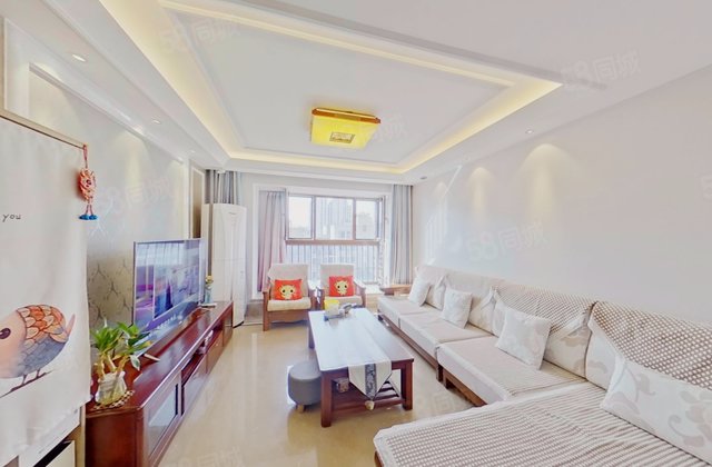 金域東郡3室2廳2衛(wèi)91.81㎡南北470萬