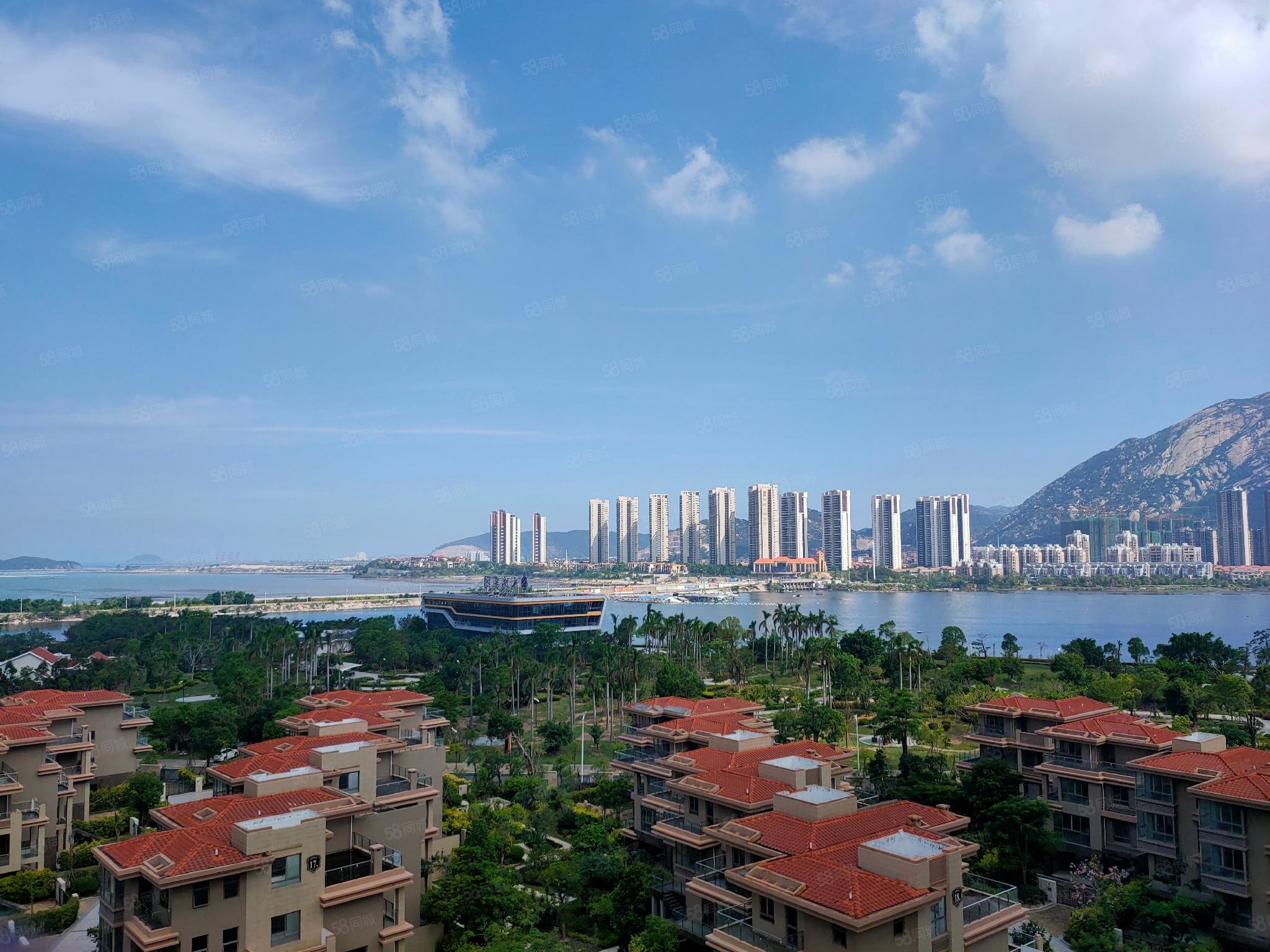 厦门南海沧角美湖海景阳光城旁漳州港永鸿南岸双阳台