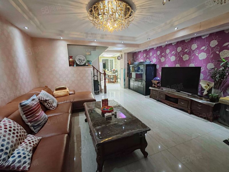 急售 兴庆府大院西区 上跃复式 带南北超大双楼台 小区中间