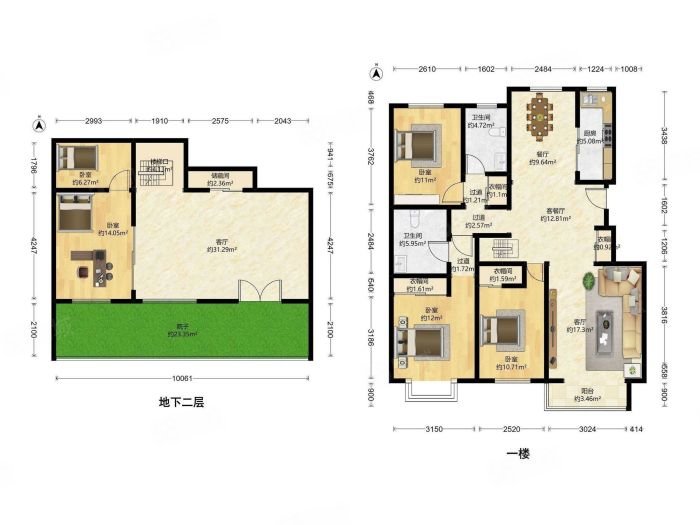 远洋一方溪语苑3室2厅2卫214.68㎡南北998万