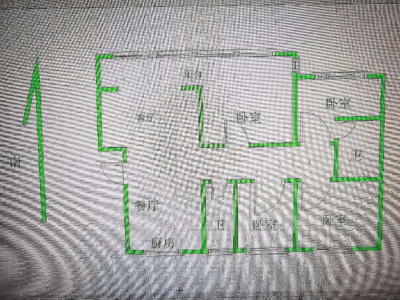 德馨园4室2厅2卫170㎡南北145万