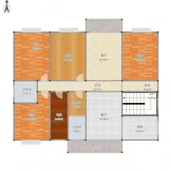 清馨家园2室2厅1卫94㎡南北47.8万