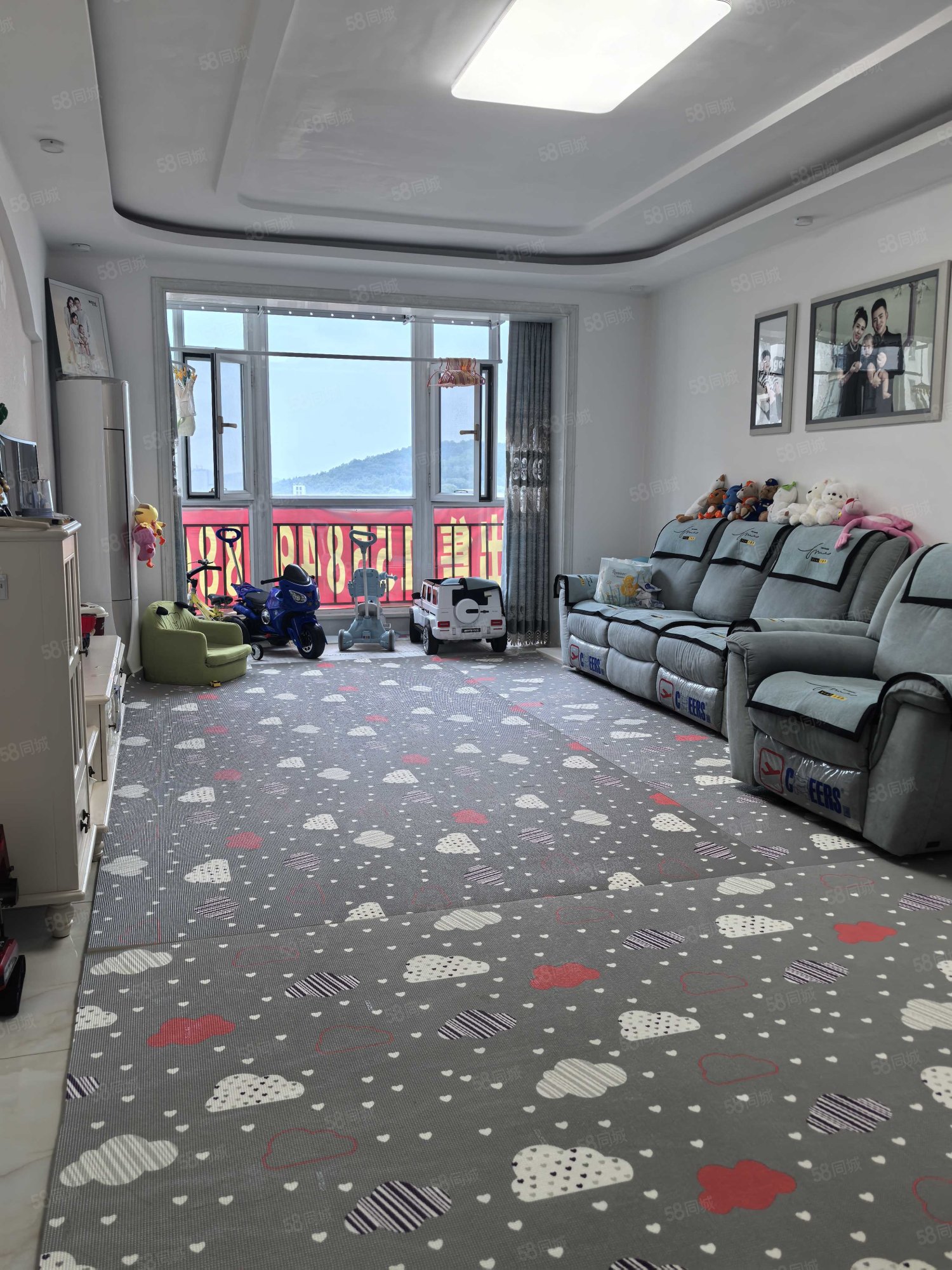 星河万源蓝湾3室2厅1卫130㎡南北66万