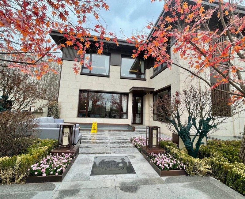 海晏春秋合院东边户小区景观轴位置不临街预约可看实体房