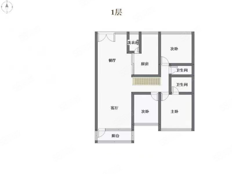 京城雅居4室3厅3卫227.15㎡南北899万