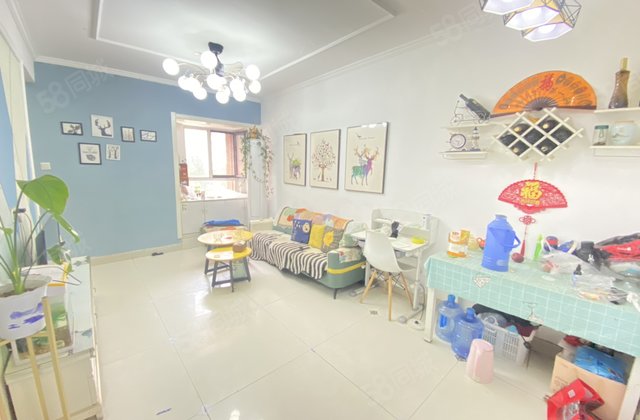 昌润莲城旁徒骇河 水岸花园精装修两室朝阳 送储藏室随时看房.