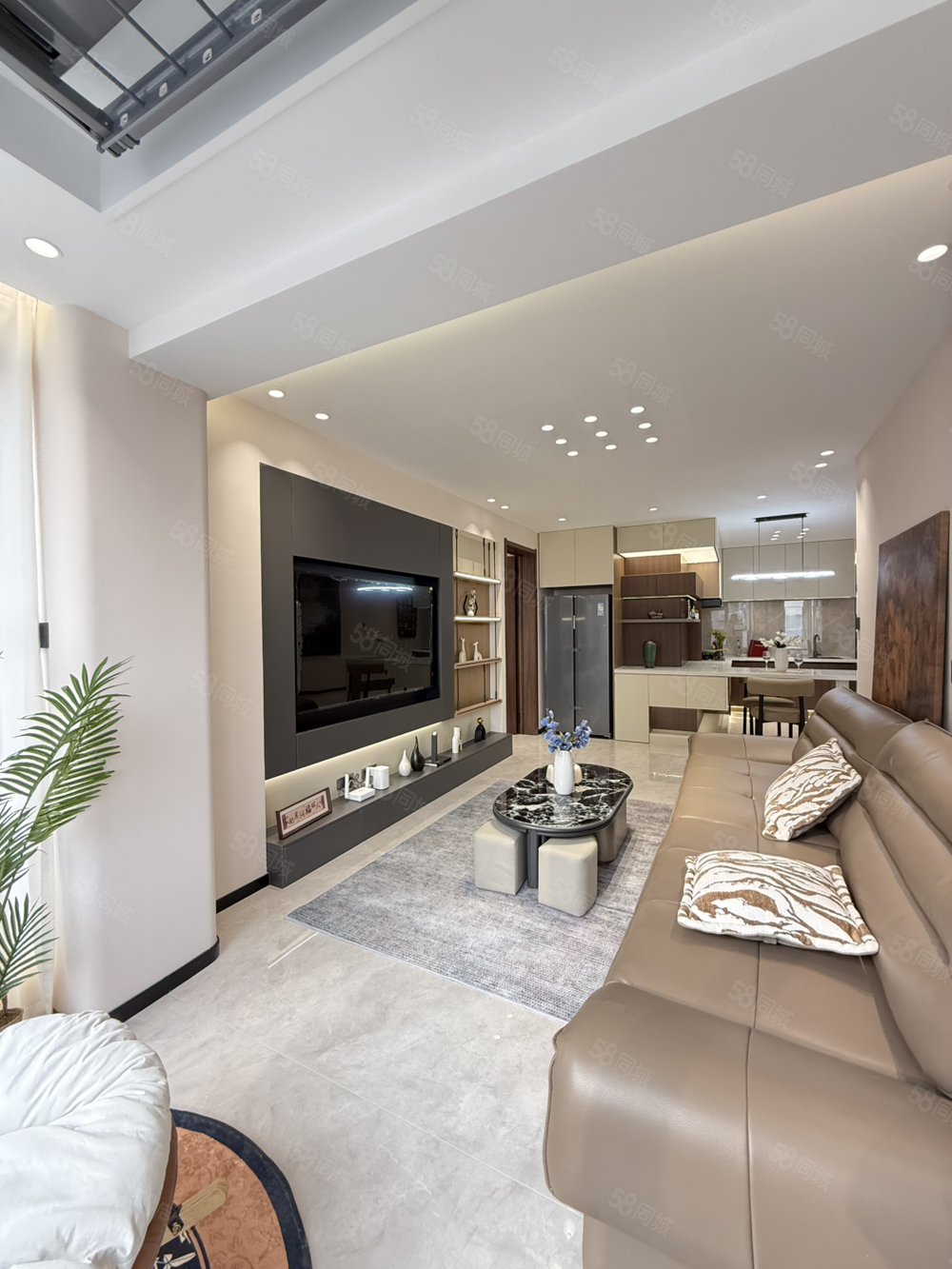 滨江城市花园2室1厅1卫90㎡南北55万