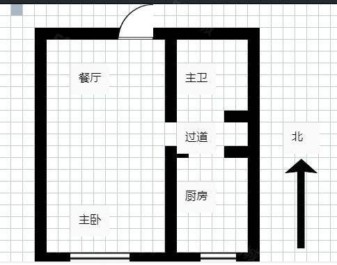 锦绣溪城1室1厅1卫54㎡南40万