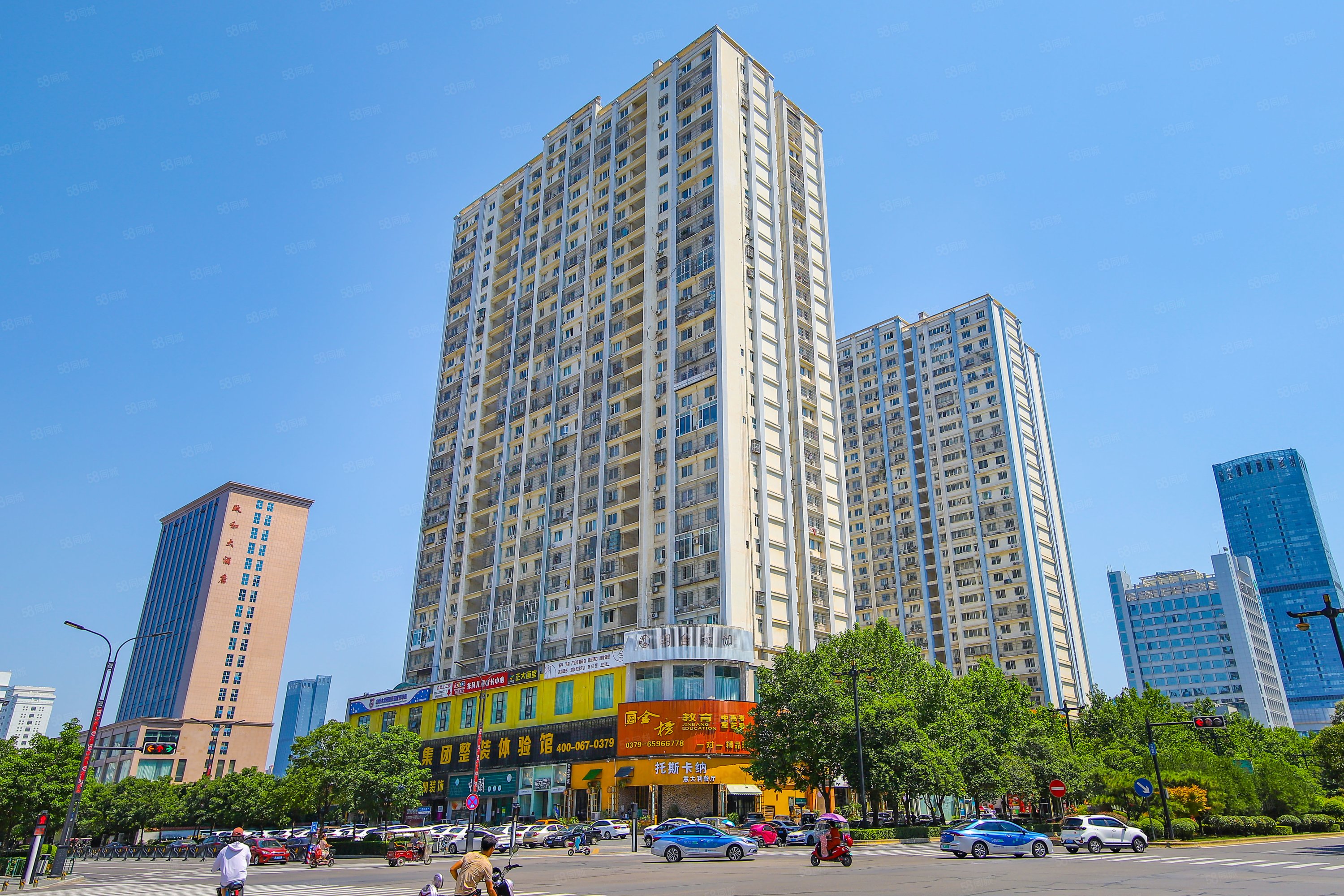 地铁口 均价8900 实验 民馨苑 精装三室,民馨苑-洛阳58同城