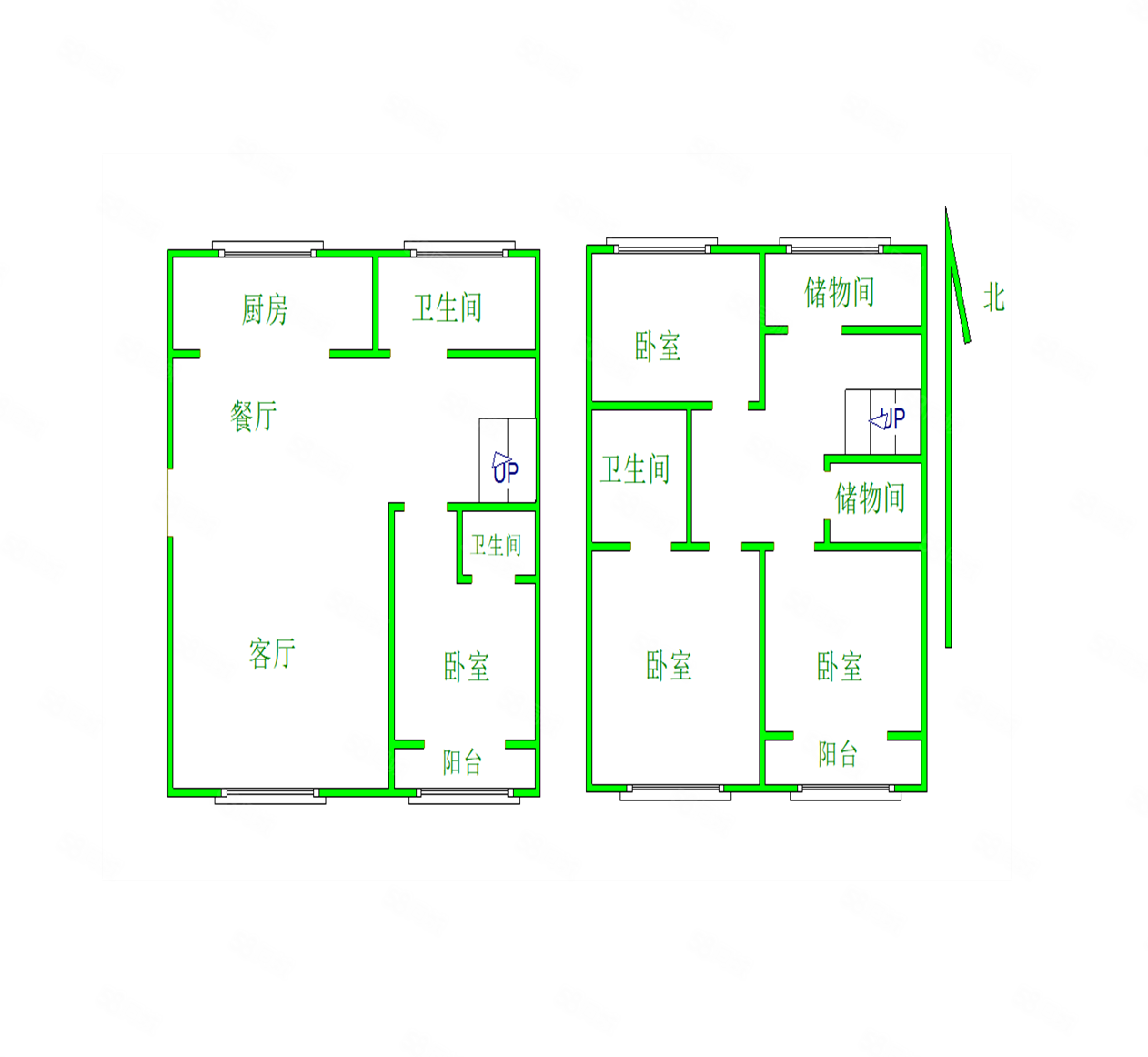 东方家园户型图图片