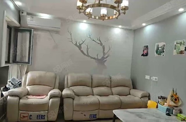 东关国际，唐庄小区，精装两室，带车位储藏室