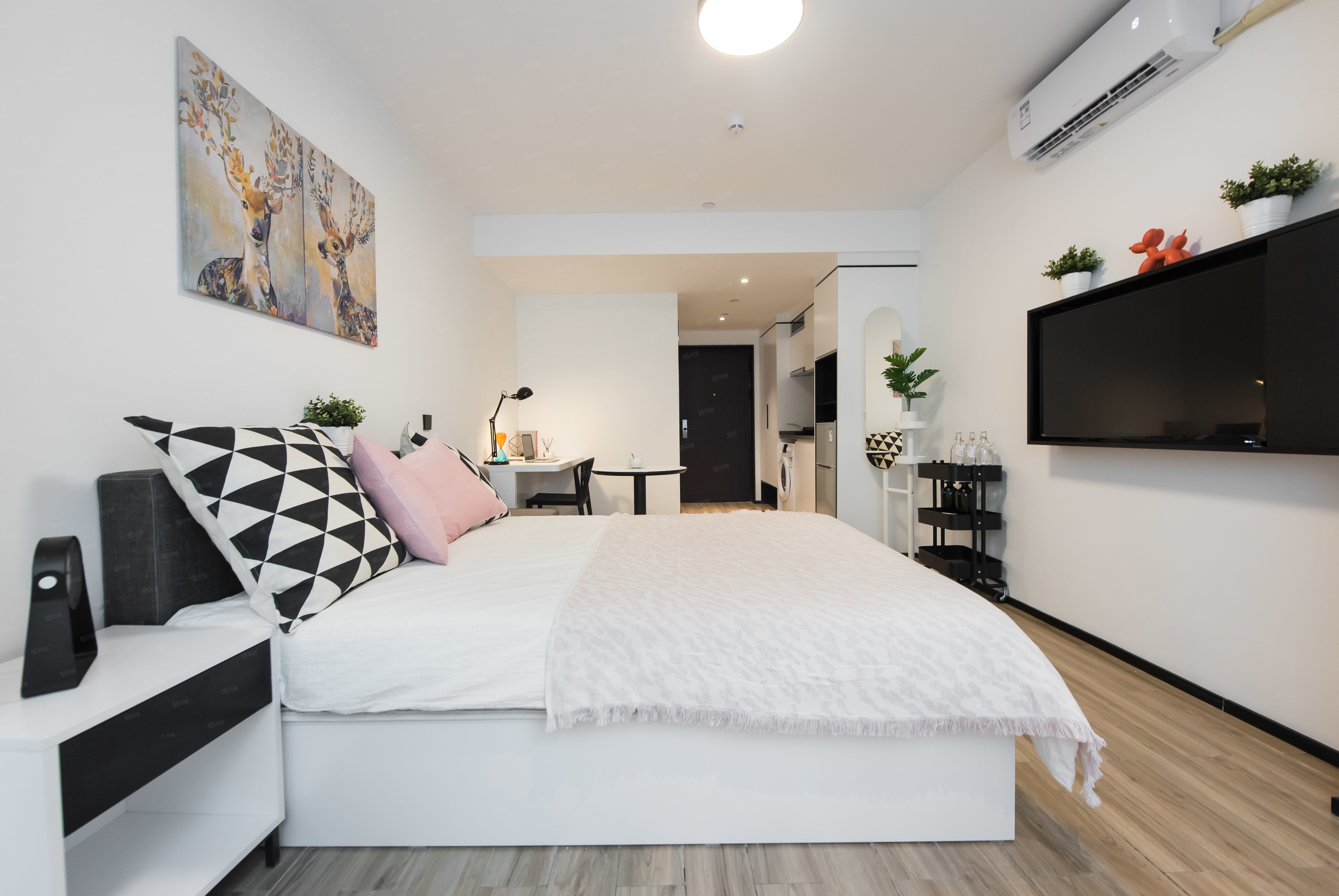 季山水(二期)来自品牌公寓城家酒店公寓05-233168元/月独栋|拎包入住