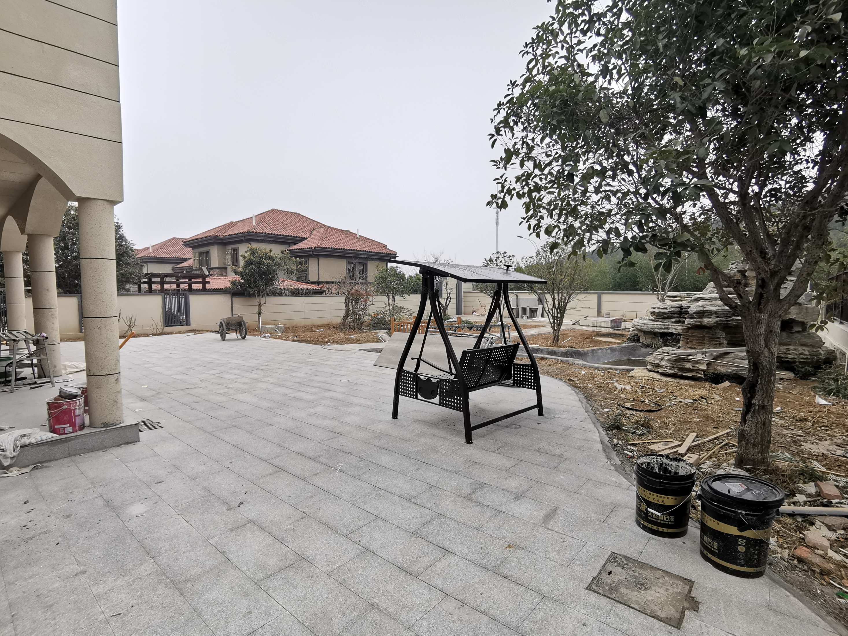 独栋别墅 豪华装修 未入住 园林庭院600平,汉泉山庄(别墅)-徐州58同城