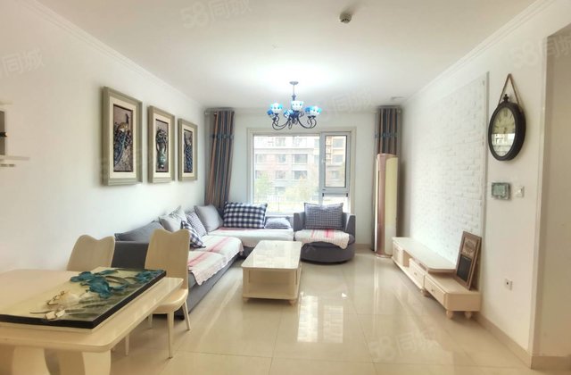 昌润莲城，紧靠徒骇河，三室双卫，带装修，带车位储，免大税，