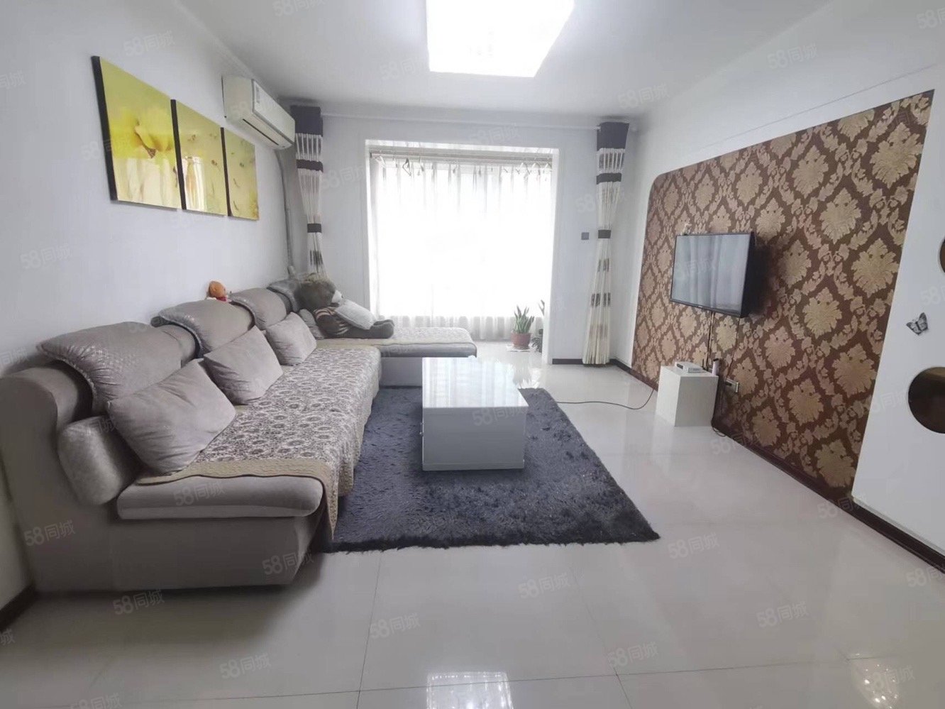 【10图】旺角花园 精装 老证 两室带家俱家电 随时看,旺角花园-邯郸58