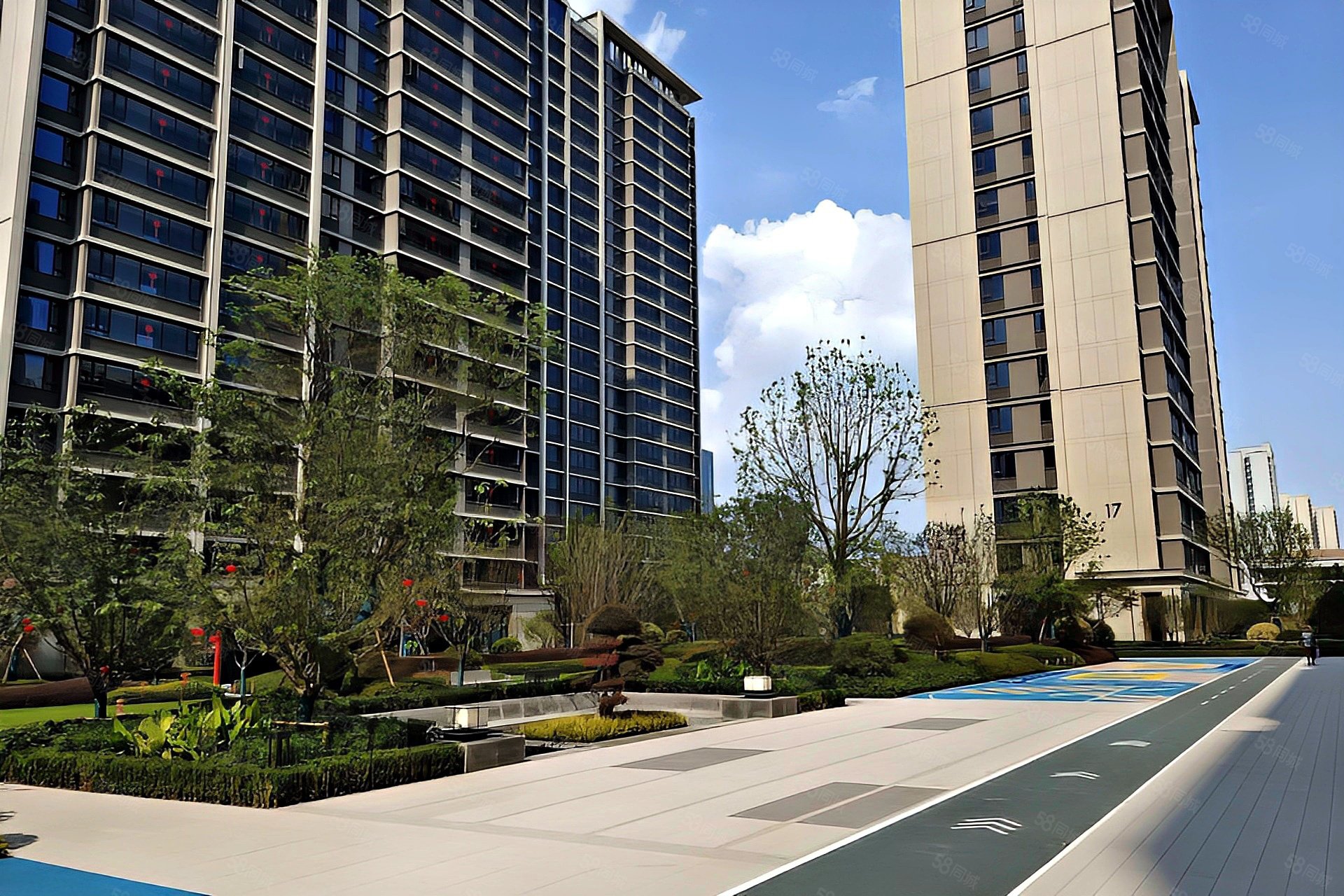 产权清晰 停车方便 南北通透 电梯房 次新房,融创滨湖印-合肥58同城