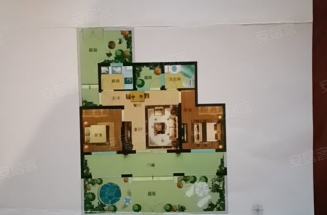 中南漫悦湾2室1厅65㎡106万二手房图片