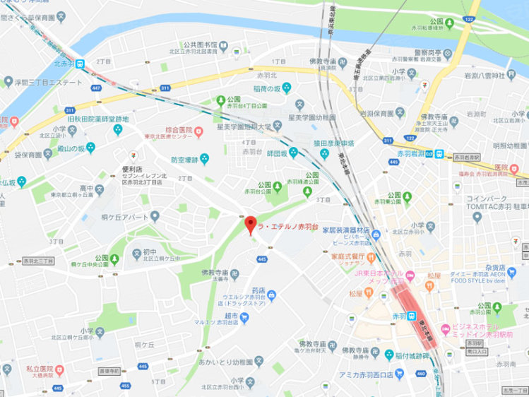 日本东京都约¥84万ラ・エテルノ赤羽台二手房公寓图片