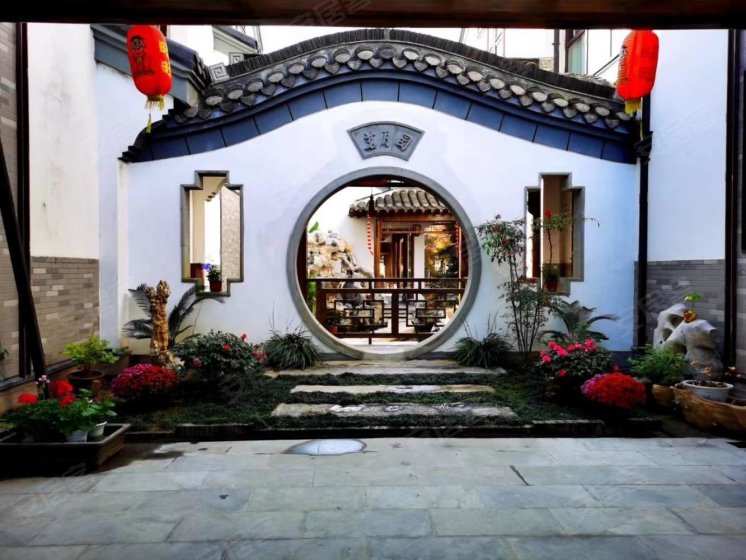 豪第坊扬州院子独栋别墅院子580平米豪华装修四面环山水