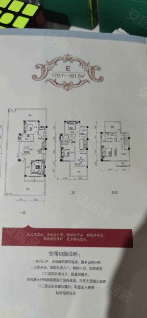 御景新城(别墅)4室2厅3卫179㎡南140万