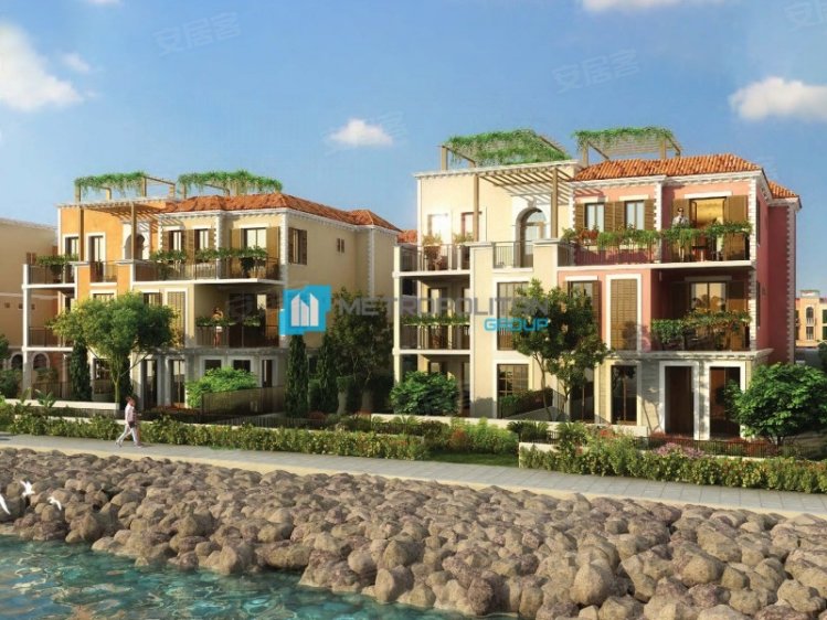 阿联酋迪拜酋长国迪拜约¥1727万真正的转售|全海视图 I 多个选项二手房公寓图片