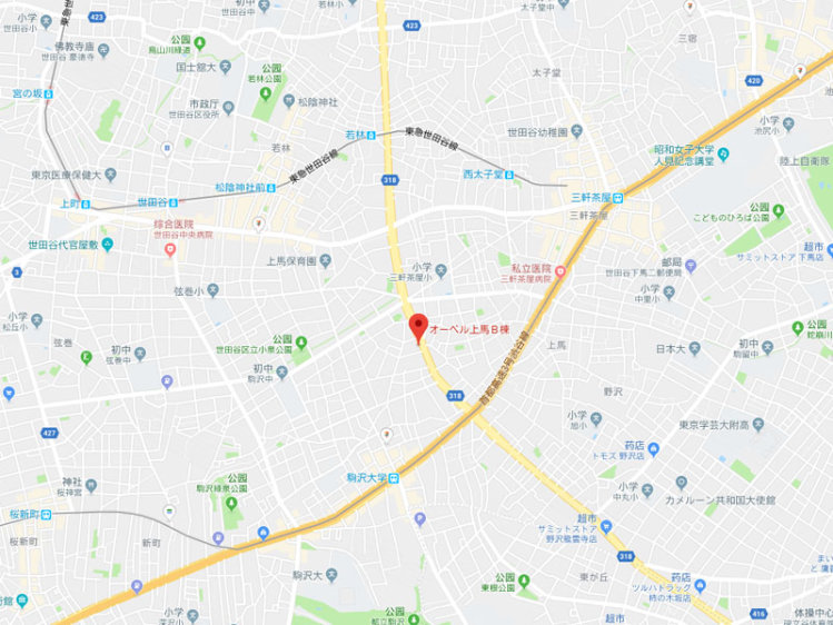 日本东京都约¥66万オーベル上馬Ｂ二手房公寓图片