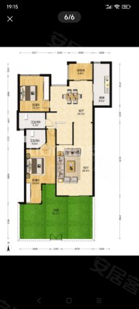 檀溪公馆5室4厅5卫160㎡南北390万