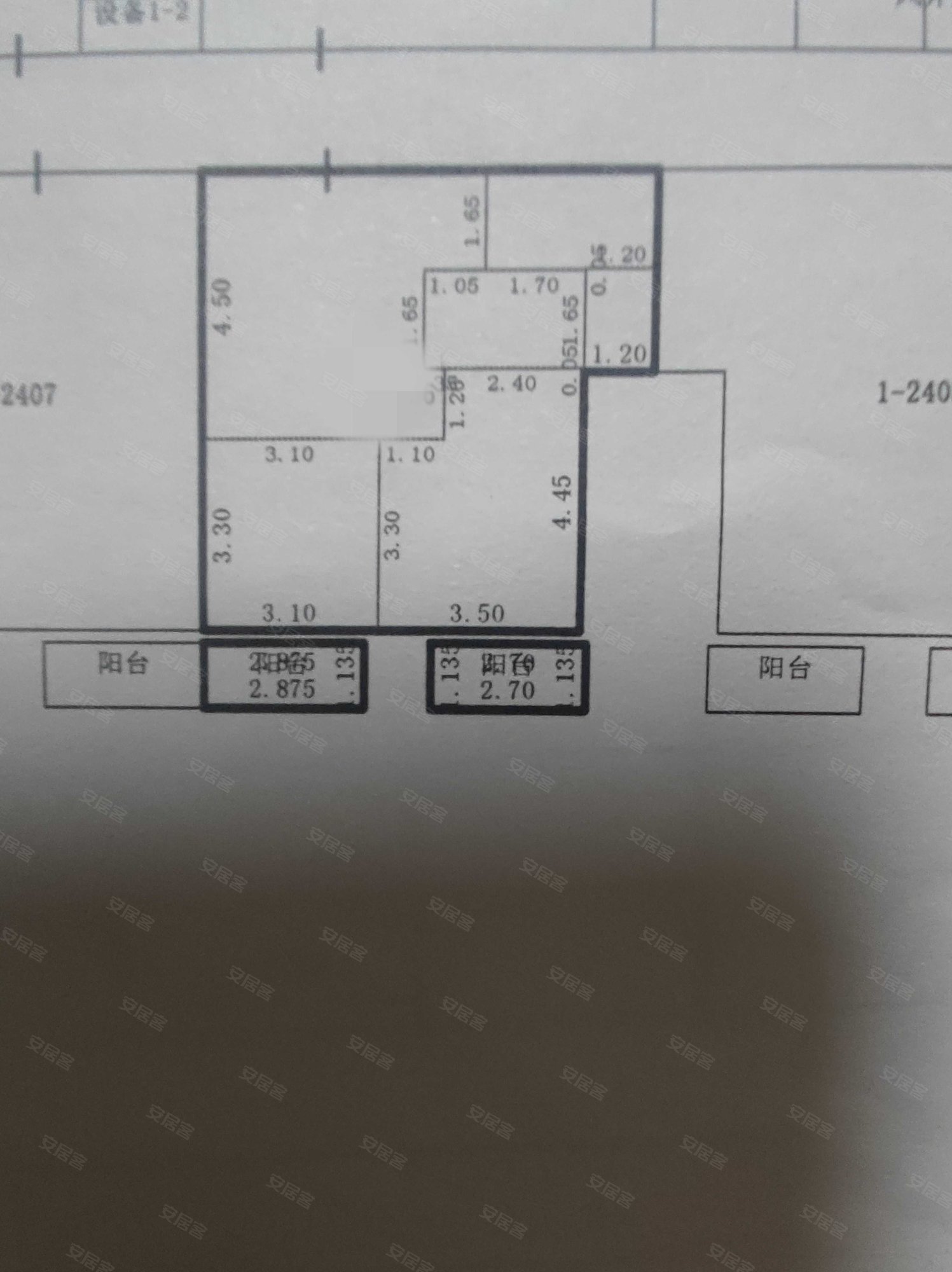 丁豪广场2室1厅1卫79㎡南65万