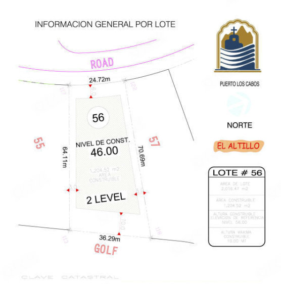 墨西哥约¥251万Land for sale, 56 Mision San Felipe El Altillo 56,二手房土地图片