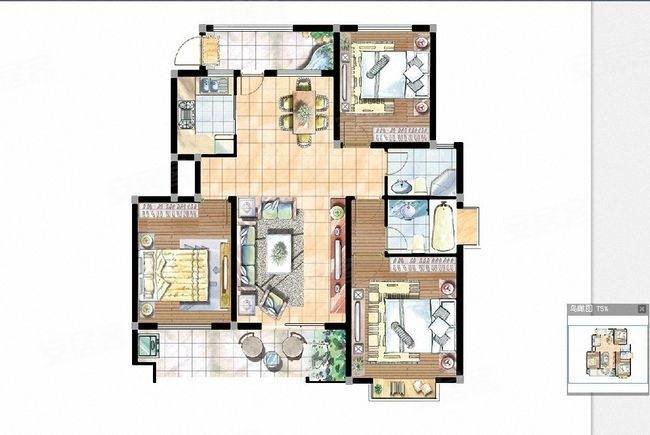 莒南阳光国际小区3室2厅1卫118.9㎡南北62.8万