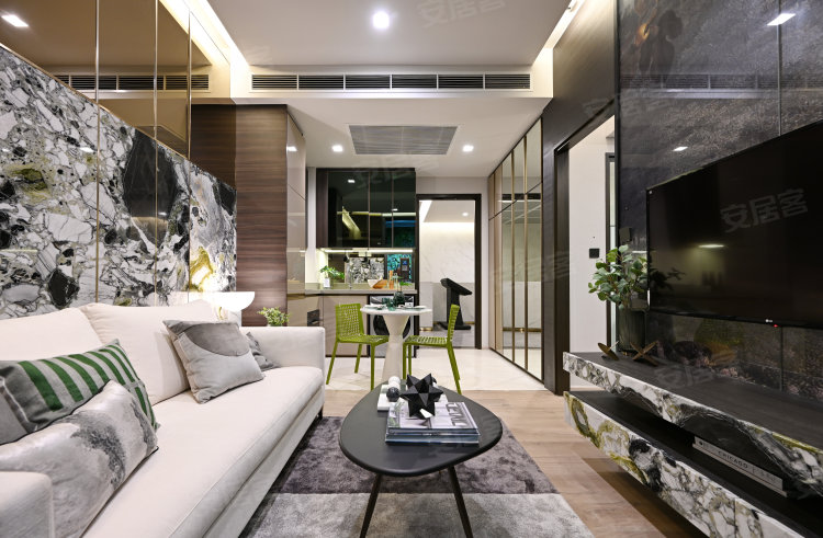 泰国曼谷约¥120万双轨交汇 商场环绕  豪华公寓永久产权 CREST PARK新房公寓图片