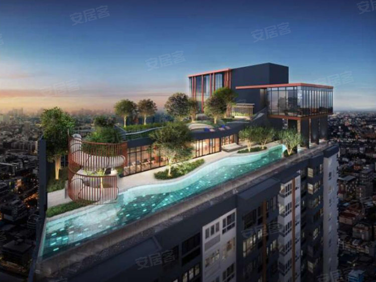 泰国曼谷约¥106～183万曼谷 XT辉煌 （XT Huai Khwang）新房公寓图片