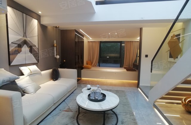 奥体国际loft公寓4.8米层高实价15500两房两厅两卫