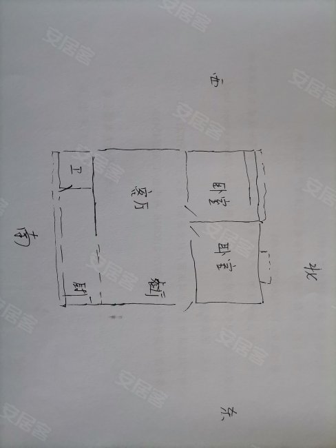 法院苍山路宿舍3室1厅1卫82㎡南北49万