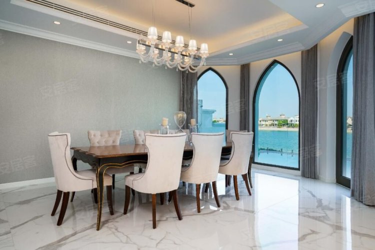 阿联酋迪拜酋长国迪拜约¥1675万迪拜房产：迪拜棕榈岛别墅房源，海景别墅新房独栋别墅图片