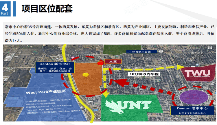 美国得克萨斯州达拉斯约¥170万美国达拉斯大学城学生联排别墅 -  三年净 5%新房独栋别墅图片