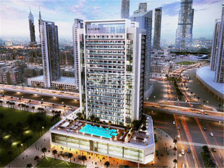 阿联酋迪拜酋长国迪拜约¥143～291万【拎包入住】迪拜CBD商务区·毗邻运河· MAG 318新房公寓图片