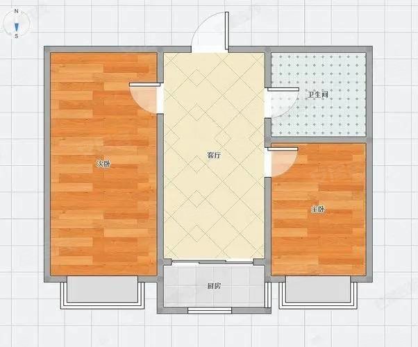 厂西31街区2室1厅1卫44㎡东9.99万