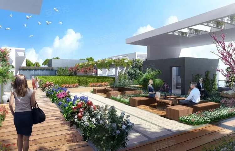 柬埔寨金边约¥77～212万优秀地段空中花园 雅居乐天悦引爆金边CBD房产新房公寓图片