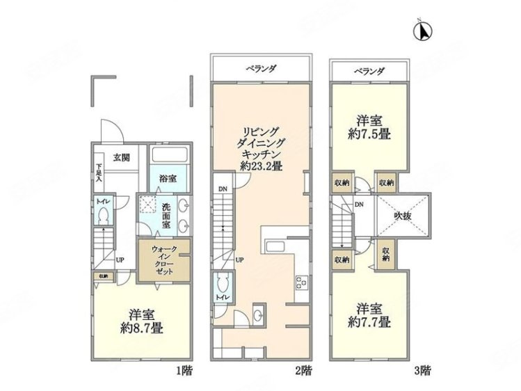 东京富人全新一户建