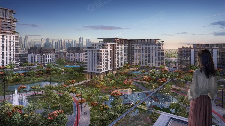 阿联酋迪拜酋长国迪拜约¥263～784万迪拜房产：迪拜商业街，绿色丛林公寓，靠近学校、海边新房公寓图片