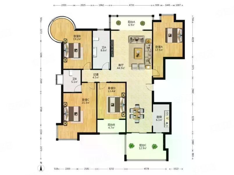 洛浦公园旁九鼎中和湾一线河景房好楼层诚心出售价格可谈