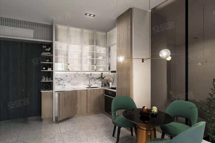马来西亚吉隆坡约¥113～290万吉隆坡 高双子公寓-德宝星耀, 紧邻敦拉萨 金融中心新房公寓图片