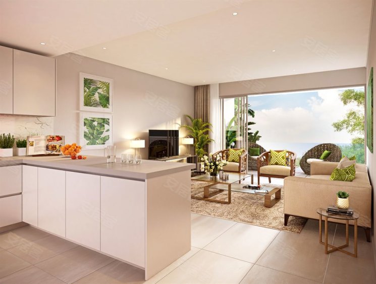 毛里求斯约¥231万公寓在一个迷人的住所。二手房公寓图片