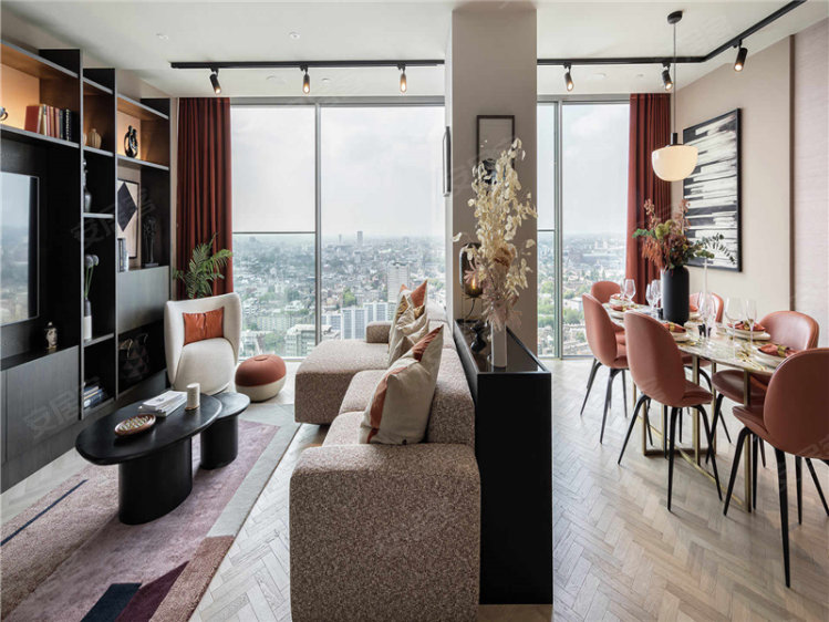 英国大伦敦约¥784万未来金融科技中心 “钱景”巨大新房公寓图片