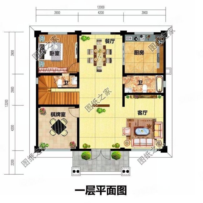 德惠米沙子镇街道11组4室3厅1卫149.5㎡南北49万