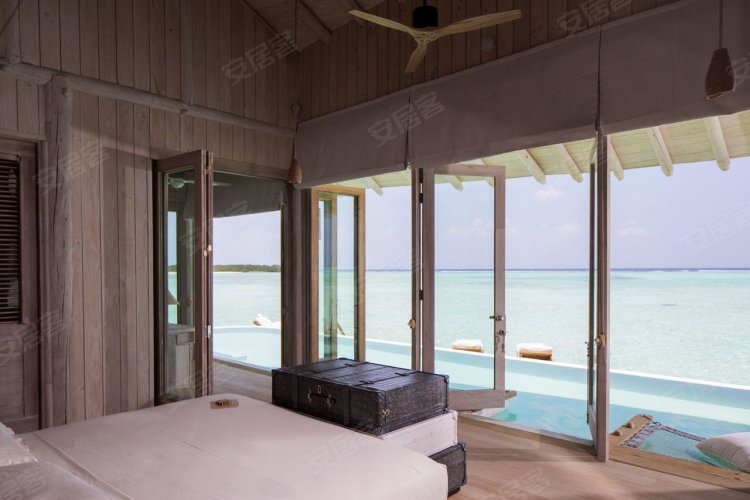 马尔代夫约¥2094万马尔代夫私人泻湖中的海滩和瓦特别墅二手房独栋别墅图片