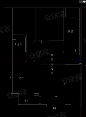 神火城市雅苑东区3室1厅1卫107.63㎡南北55万