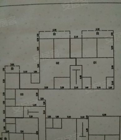 杏花园3室2厅1卫97㎡西南36万